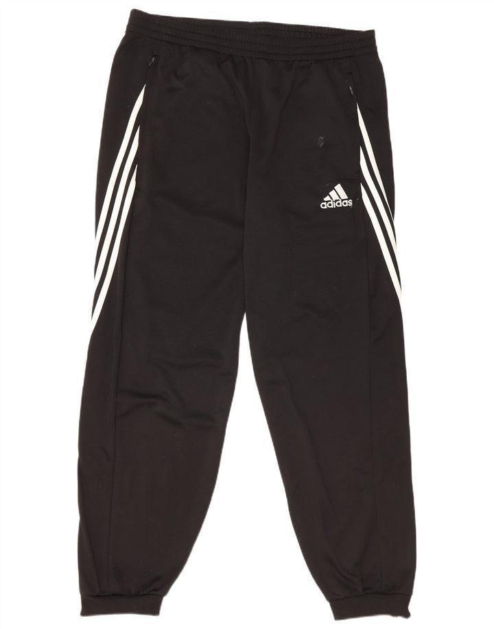 Adidas Herren-Trainingshose, Jogginghose, Größe L, Schwarz, Polyester
