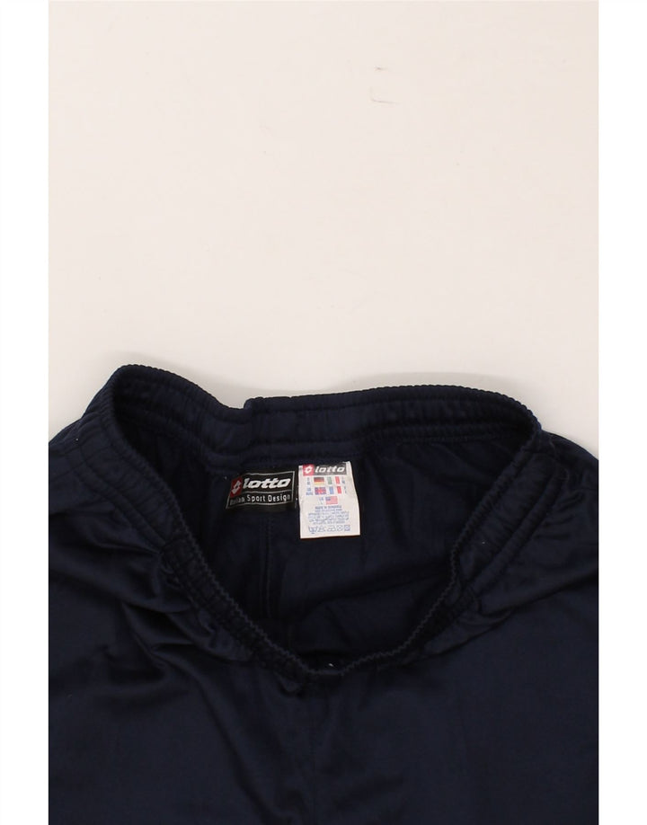 LOTTO Womens Tracksuit Trousers UK 40/42 Medium Navy Blue Polyester Vintage Lotto and Second-Hand Lotto from Messina Hembry 