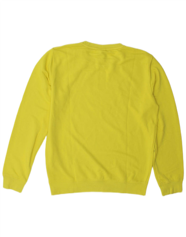 Champion Herren-Sweatshirt mit Grafik, mittelgelbe Baumwolle