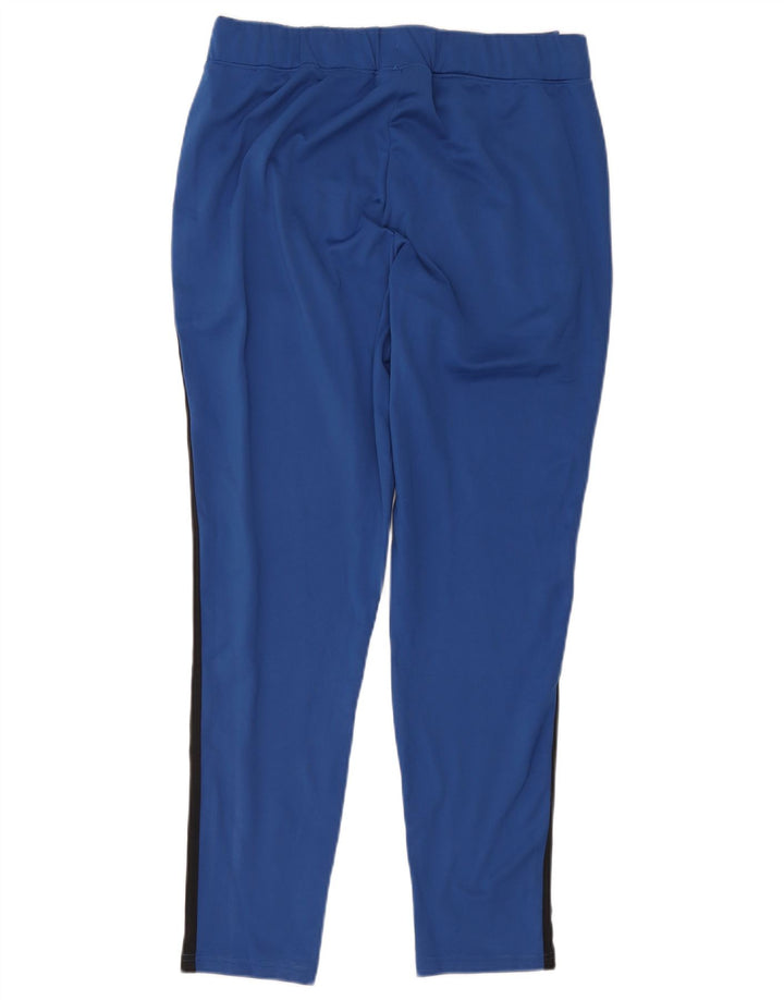 Under Armour Herren-Trainingshose, großes blaues Farbblock-Polyester