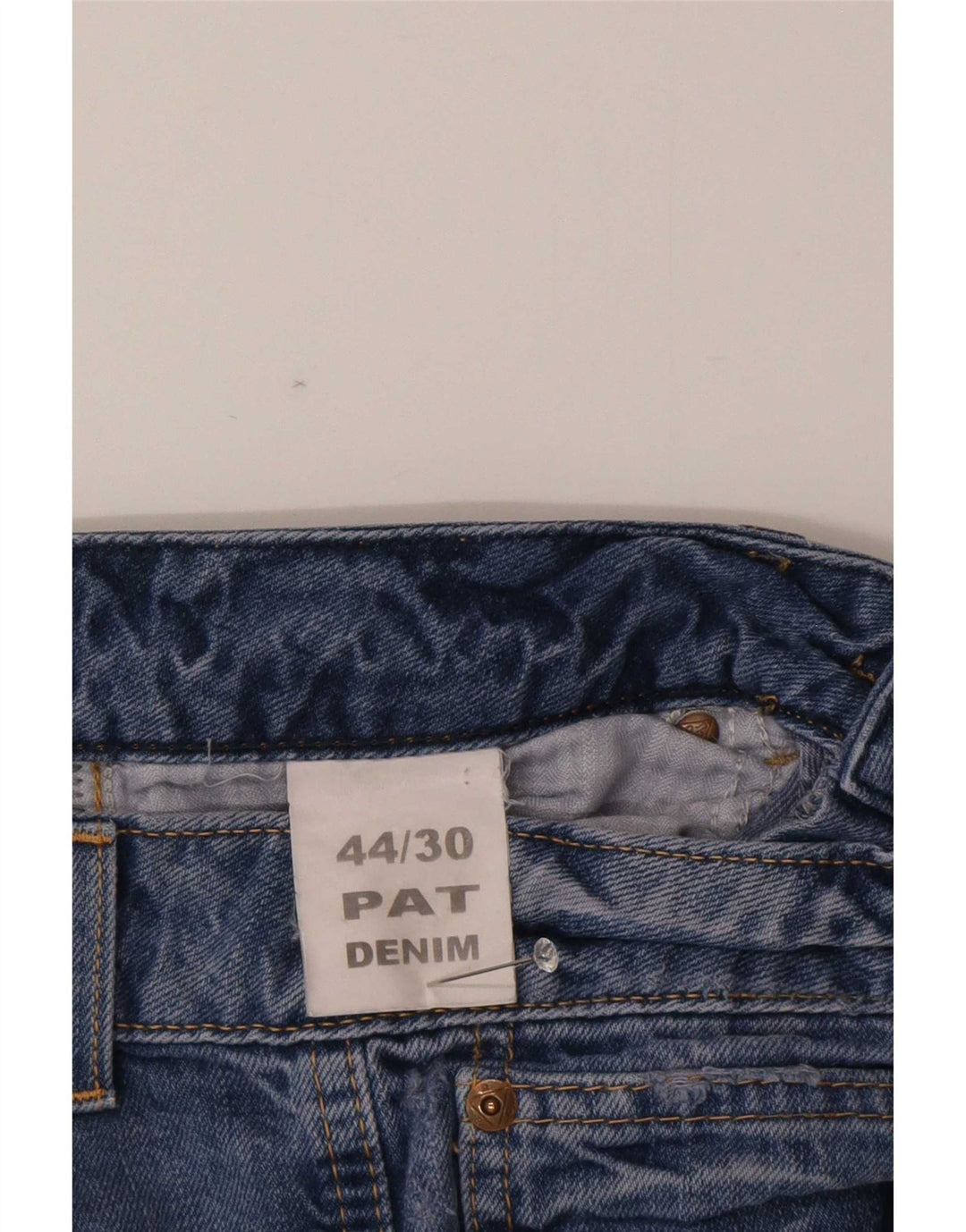 Roy Rogers Damen Straight Jeans W30 L34 Blaue Baumwolle