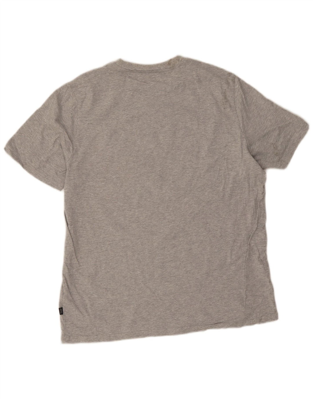 Puma Herren-T-Shirt mit Grafik, groß, aus grauer Baumwolle