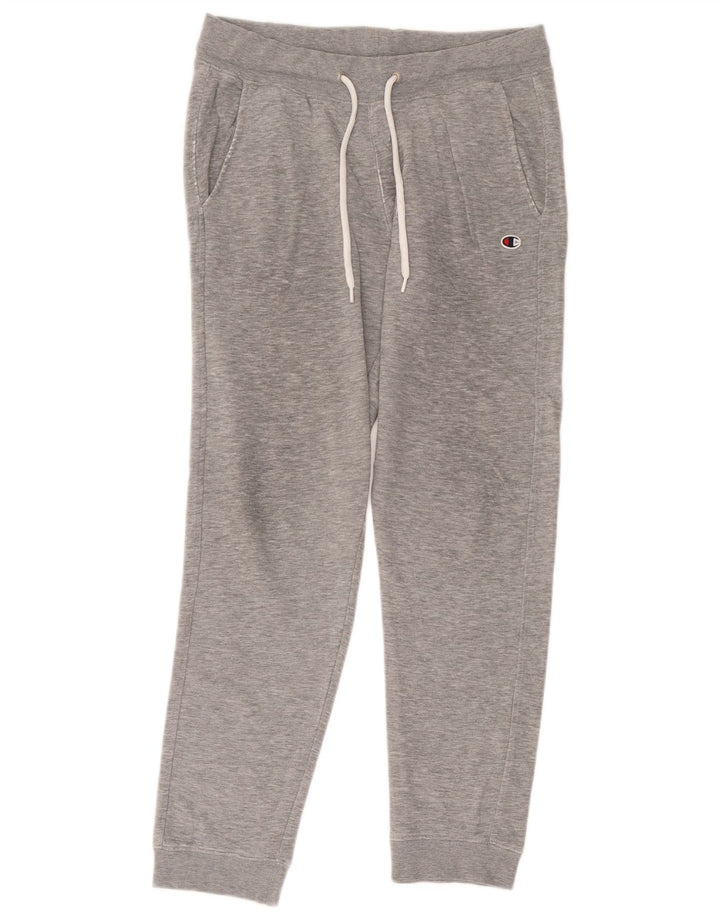 Champion Herren-Trainingshose, Jogginghose, mittelgrau meliert