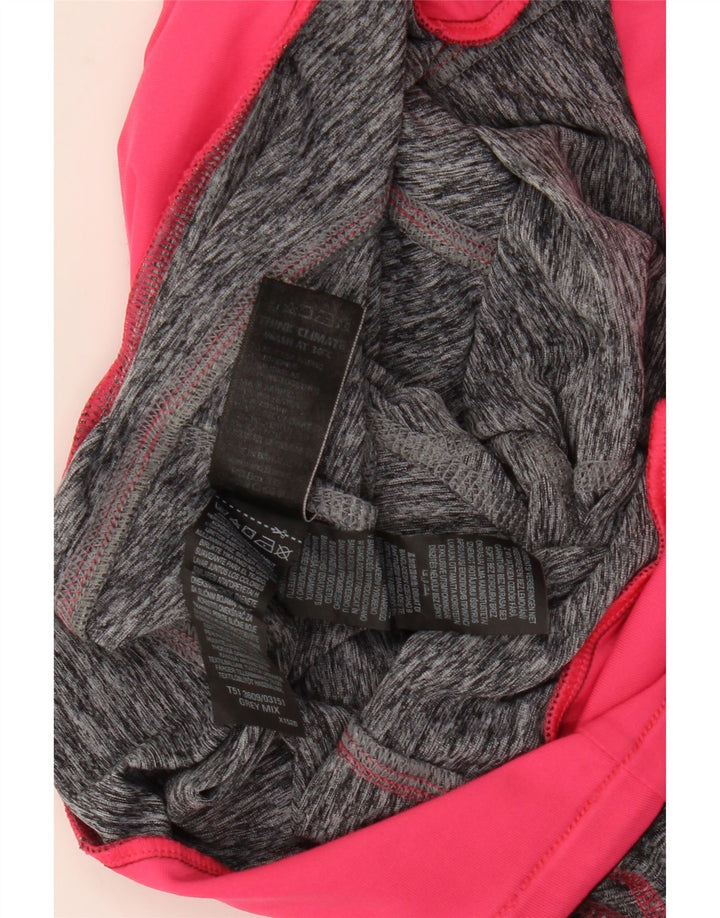 MARKS & SPENCER Capri-Leggings für Damen, UK 10, Größe S, Grau, Farbblock