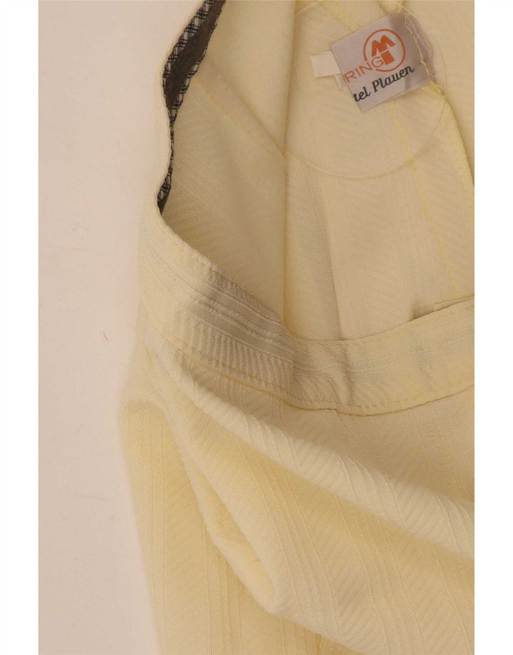 Vintage Damen Chino Shorts Medium W30 Gelb