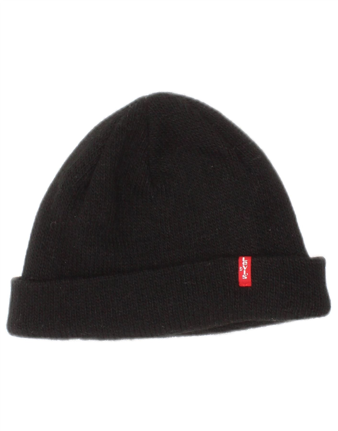 Levi's Herren-Beanie-Mütze, Einheitsgröße, schwarzes Acryl
