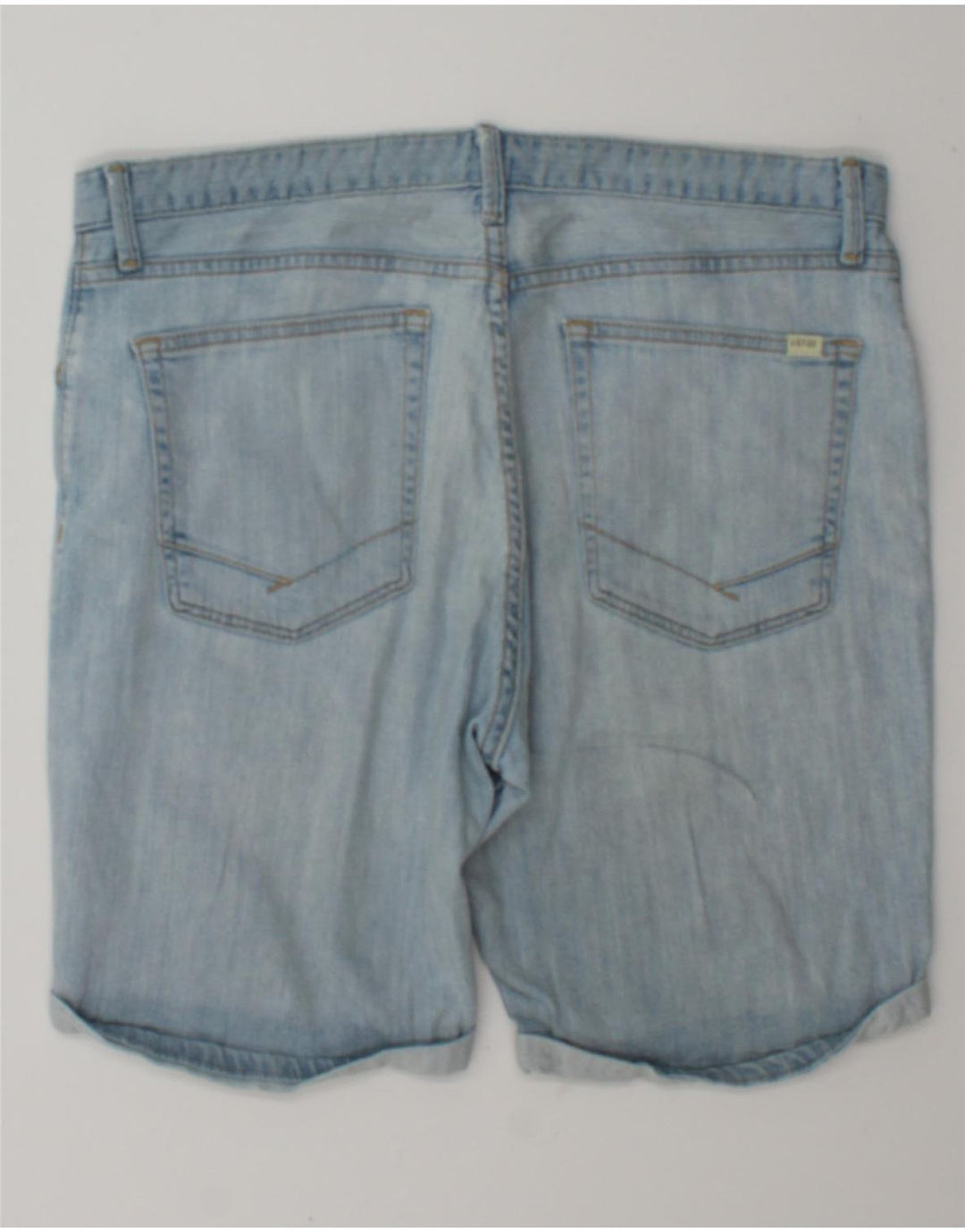 Vans Herren Jeansshorts W34 Große blaue Baumwolle
