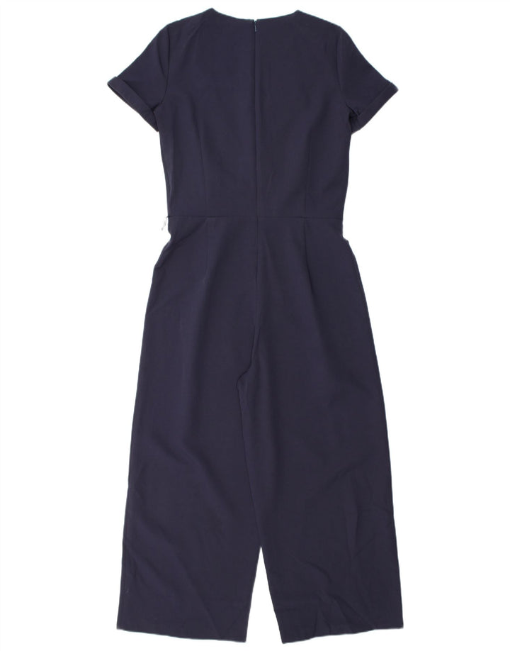 OASIS Womens Jumpsuit UK 8 Small  Navy Blue Polyester