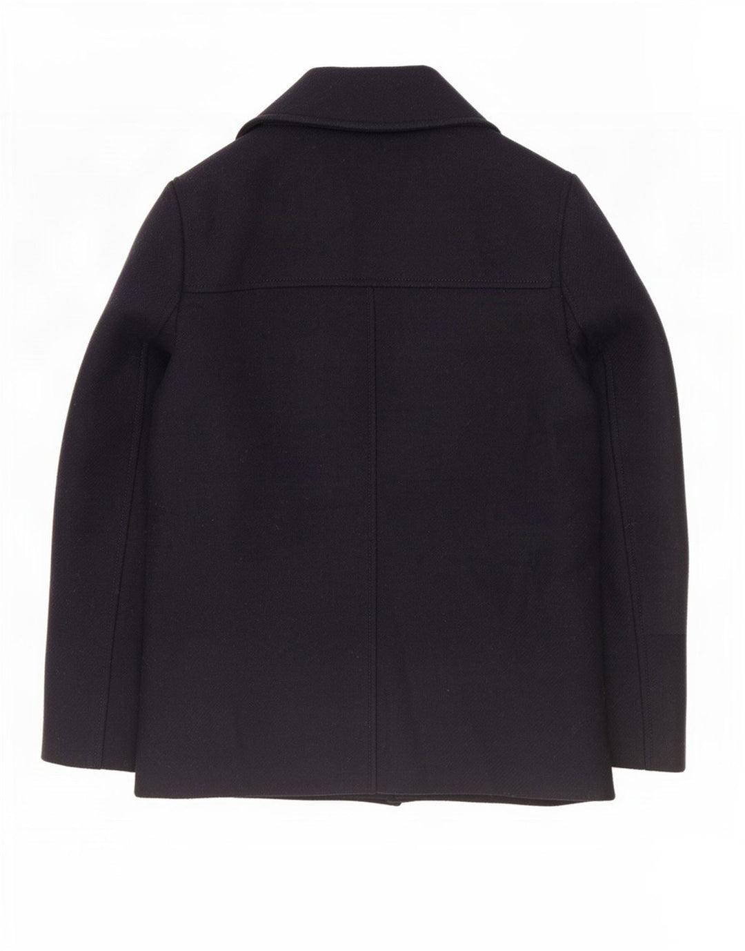 John Lewis Damen Pea Coat UK 8 Small Marineblaue Wolle