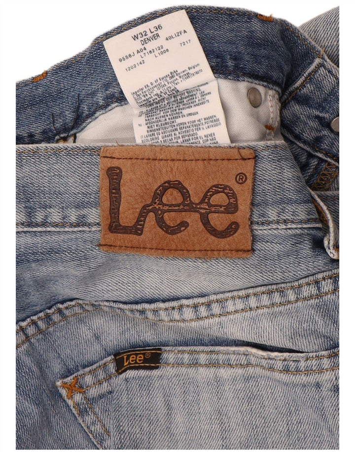 Lee Damen Denver Bootcut Jeans W32 L36 Blaue Baumwolle