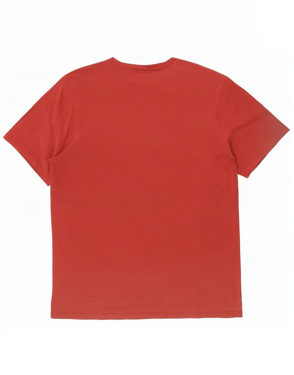 Hugo Boss Herren T-Shirt Top 2XL Burgund