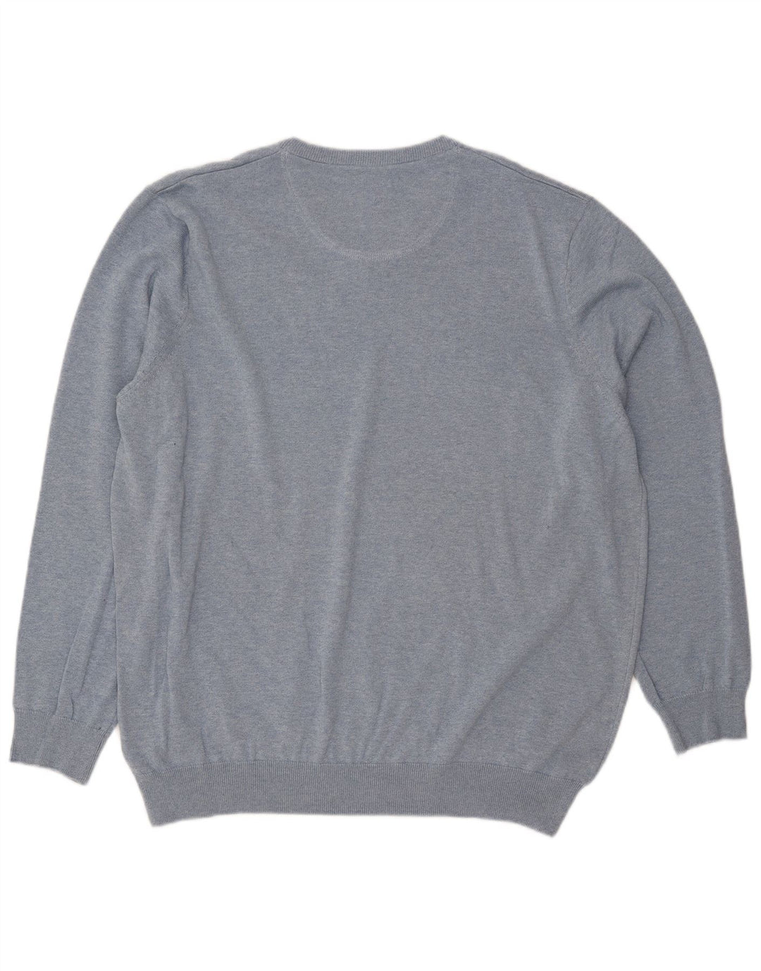 Lacoste Herren-Pullover mit V-Ausschnitt, Größe 8 3XL, blaue Baumwolle