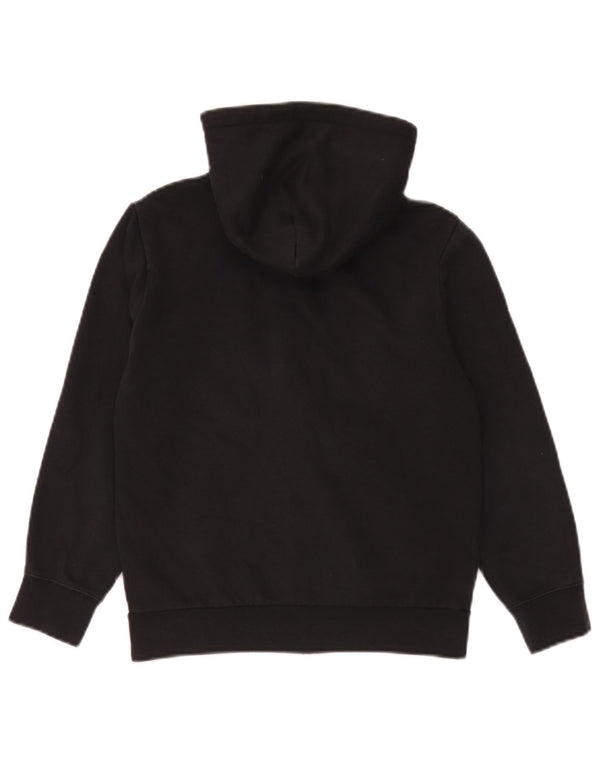 Champion Kapuzenpullover mit grafischem Reißverschluss für Jungen, 9–10 Jahre, mittelschwarze Baumwolle