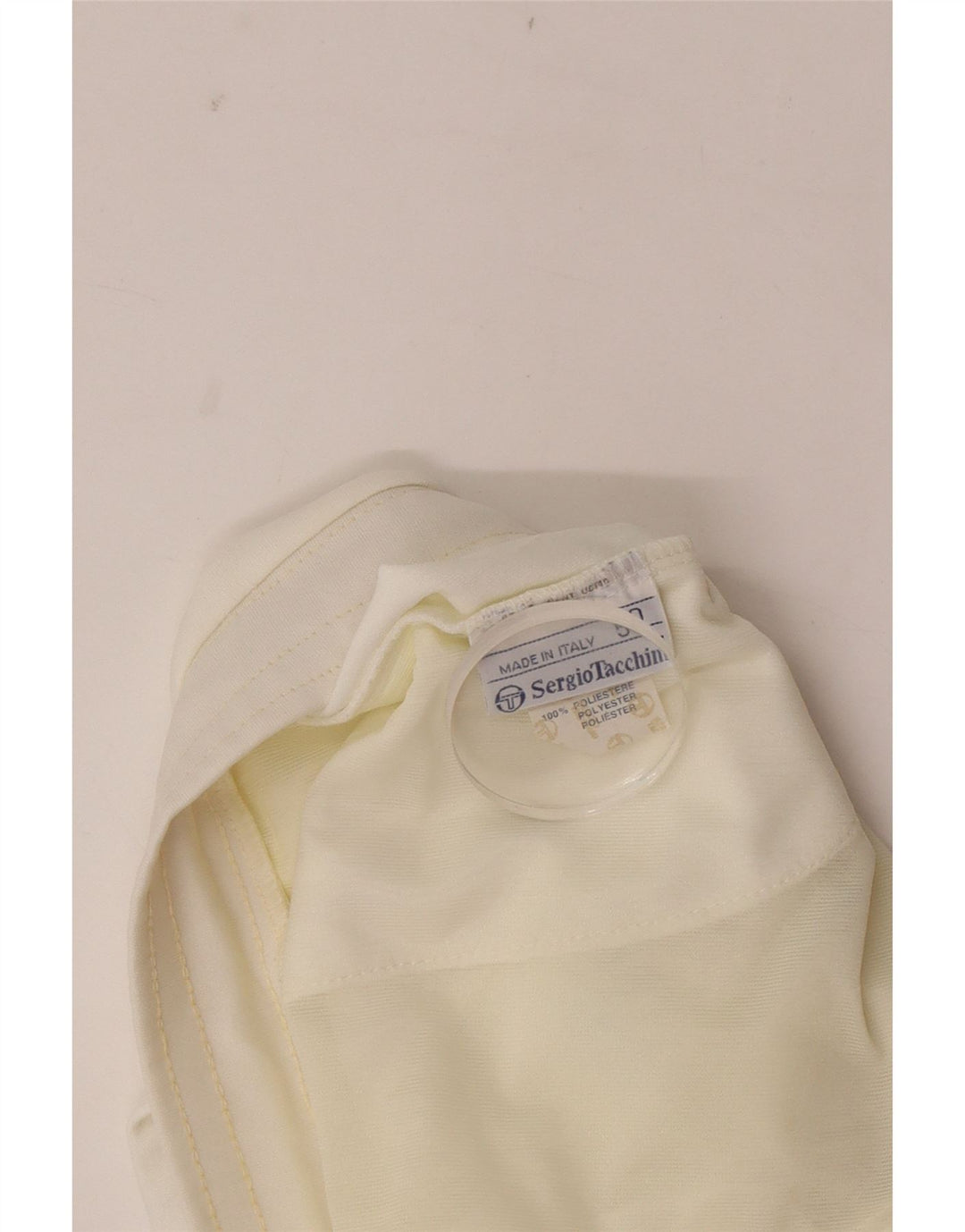 Sergio Tacchini Herren Sportshorts IT 50 XL Weiß Polyester