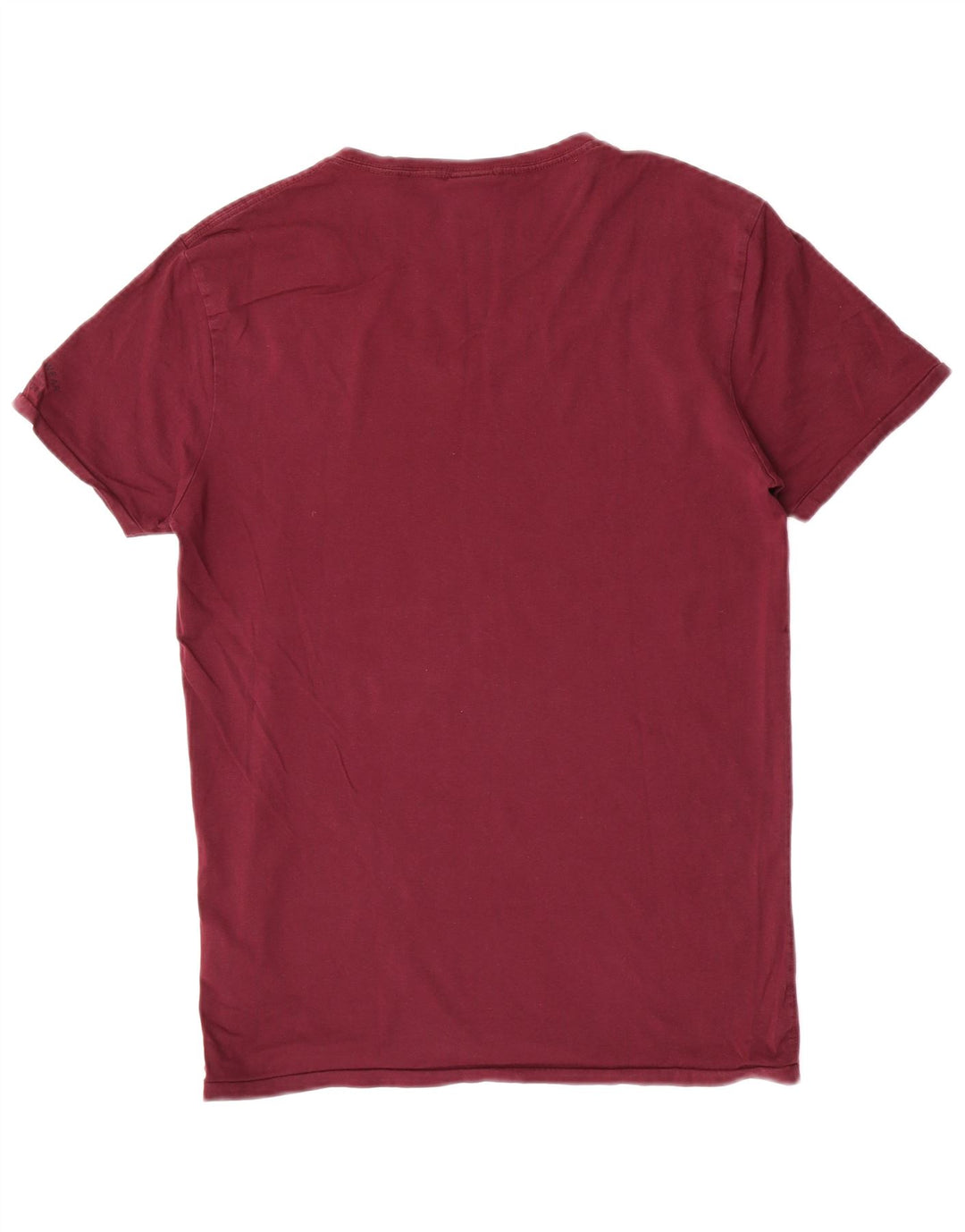 Scotch & Soda Herren-T-Shirt-Oberteil aus mittelbrauner Baumwolle