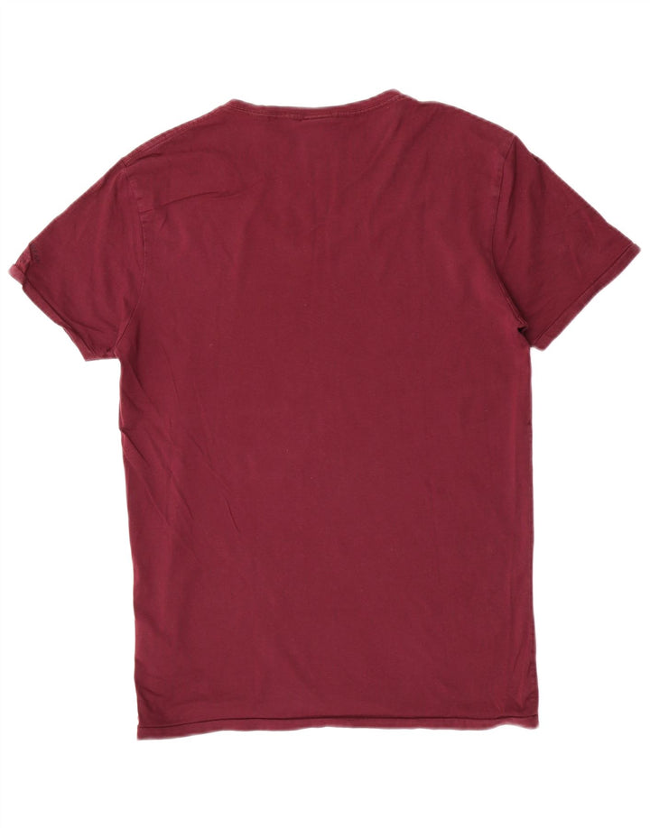 Scotch & Soda Herren-T-Shirt-Oberteil aus mittelbrauner Baumwolle