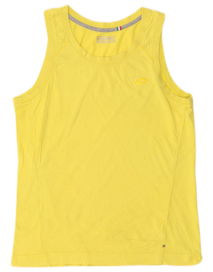LOTTO Damen Weste Top UK 14 Large Gelb