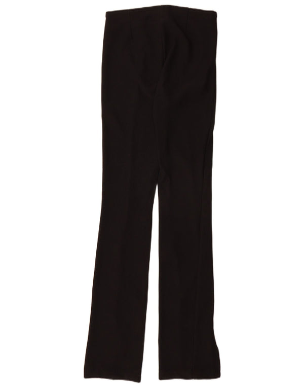 Zara Damen Flare Leggings UK 6 XS Schwarz
