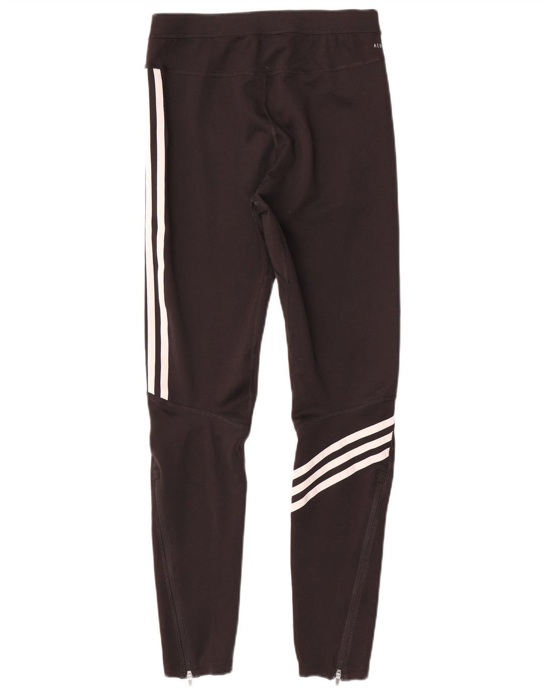 Adidas Damen Aeroready Trainingshose UK 14 Medium Schwarz Polyester