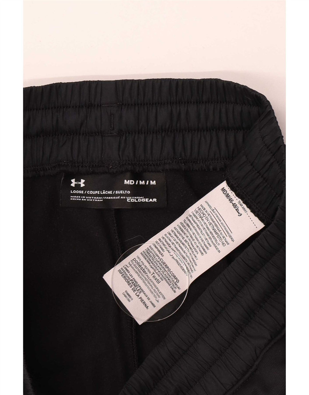 Under Armour Herren Cold Gear Graphic Trainingshose Medium Schwarz