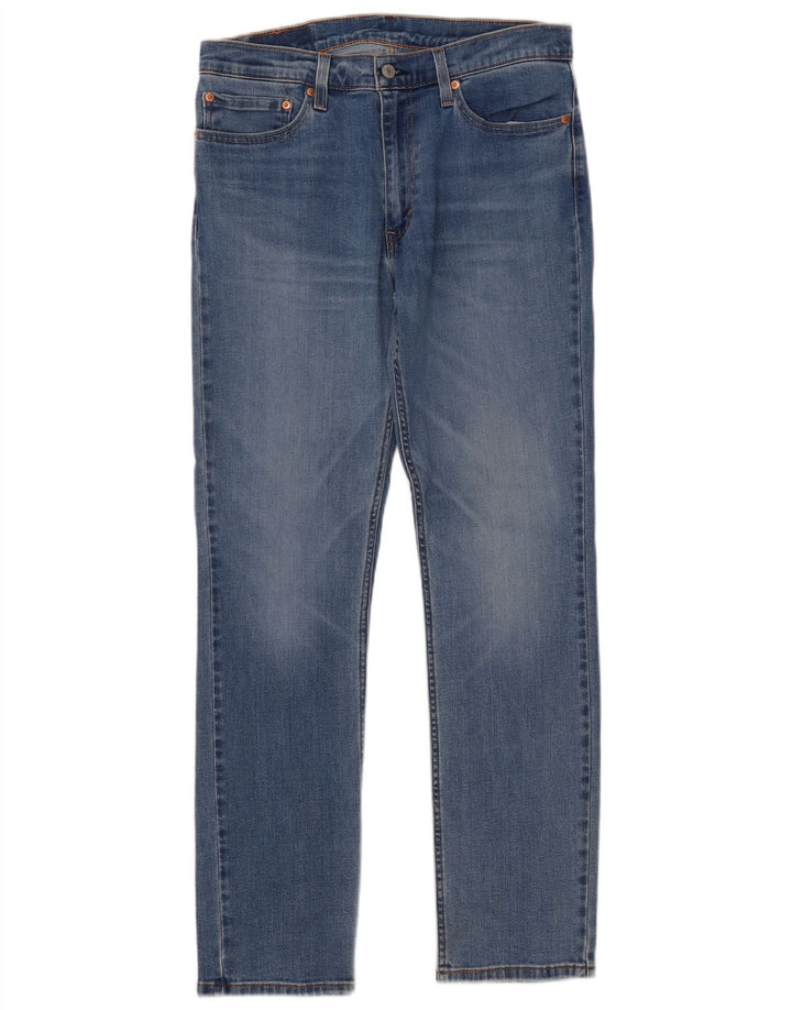 Levi's Herren 511 Slim Jeans W34 L32 Blaue Baumwolle