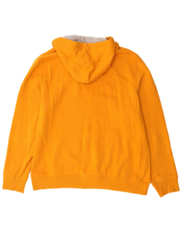 Izod Herren-Kapuzenpullover aus mitteloranger Baumwolle