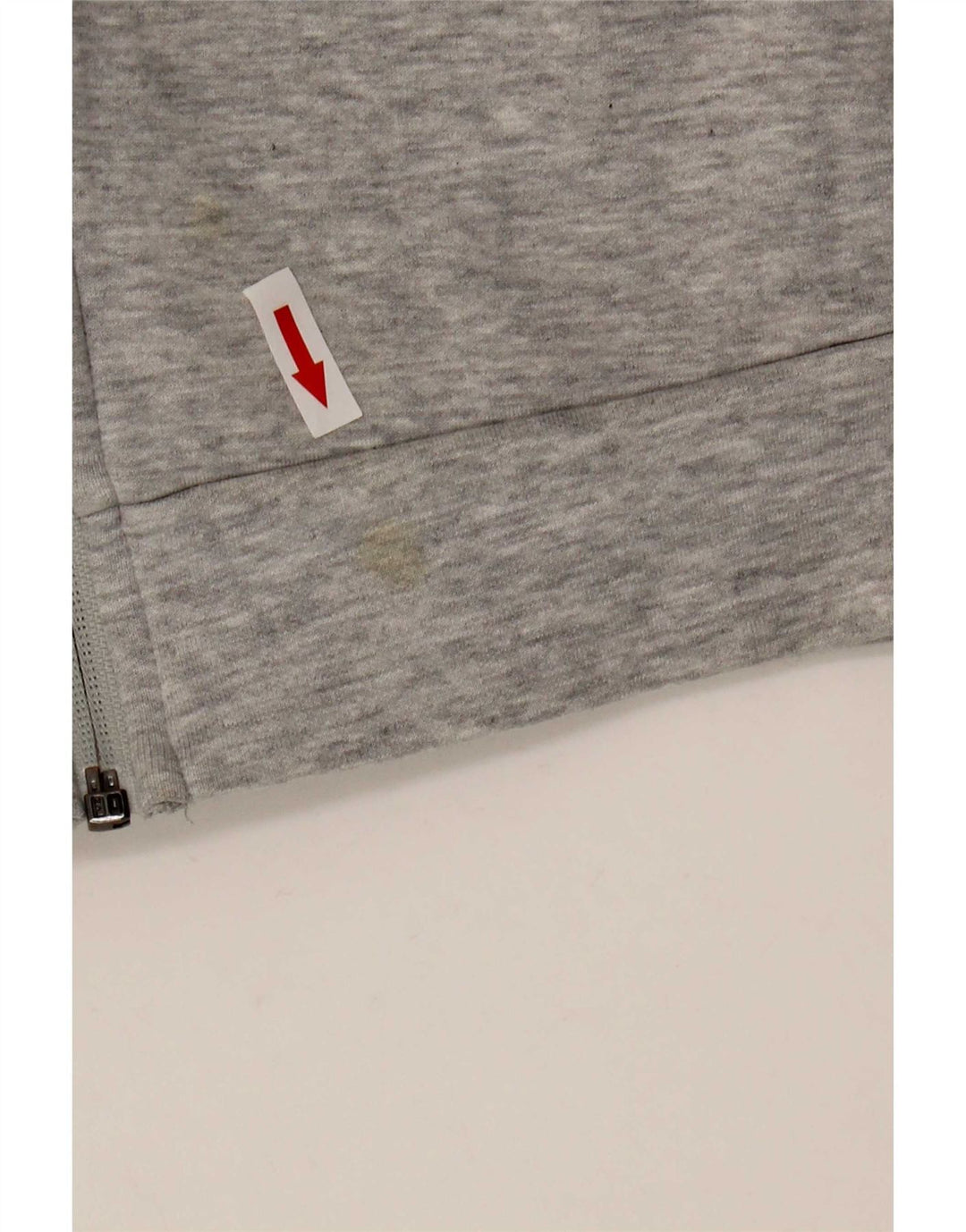 Puma Herren-Kapuzenpullover mit Reißverschluss, XL, graue Baumwolle