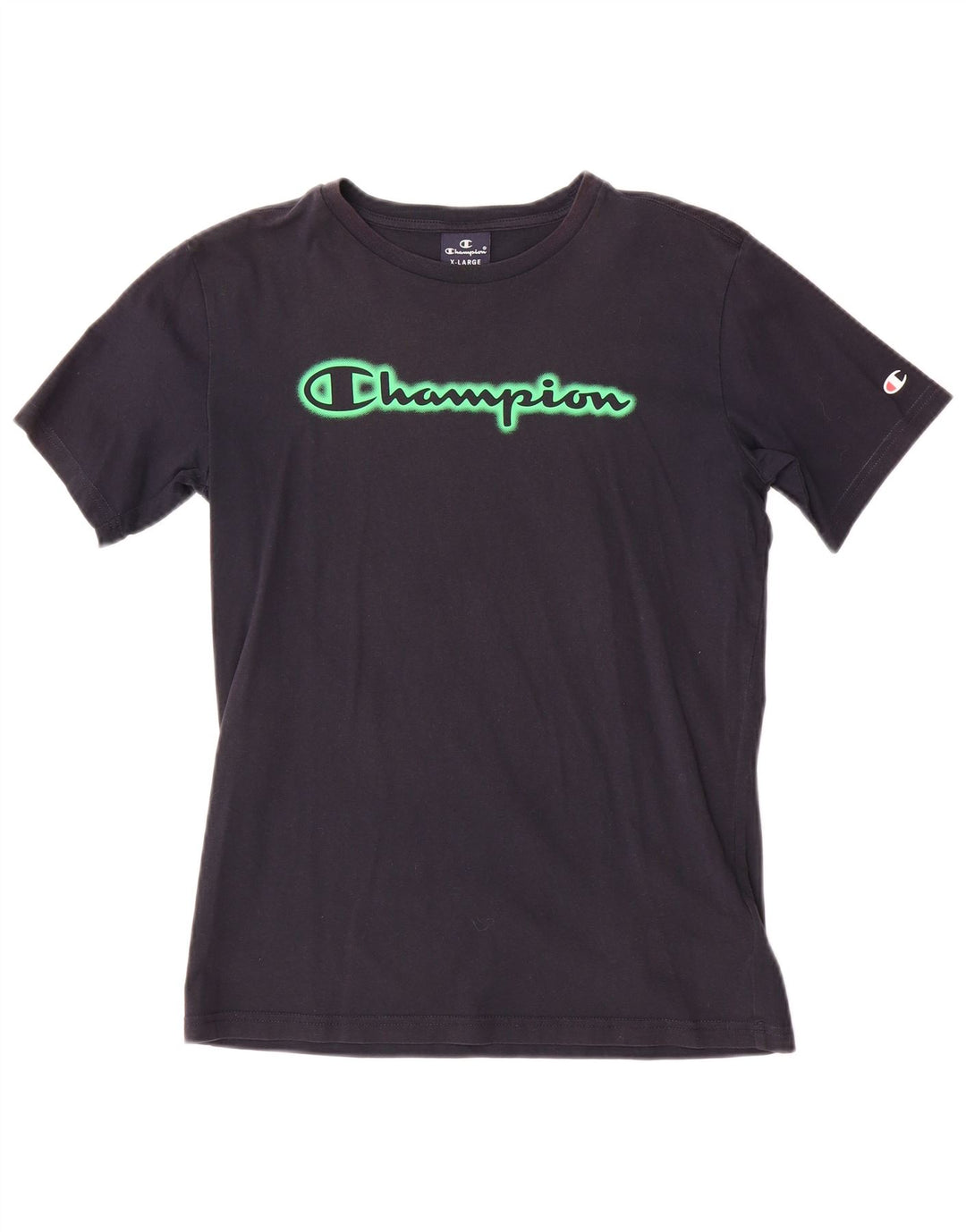 CHAMPION Grafik-T-Shirt für Jungen, 13–14 Jahre, XL, Marineblau, Baumwolle