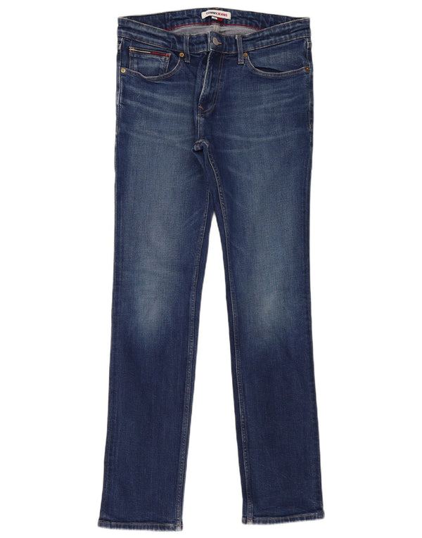 Tommy Hilfiger Herren Scanton Slim Jeans W32 L34 Blaue Baumwolle