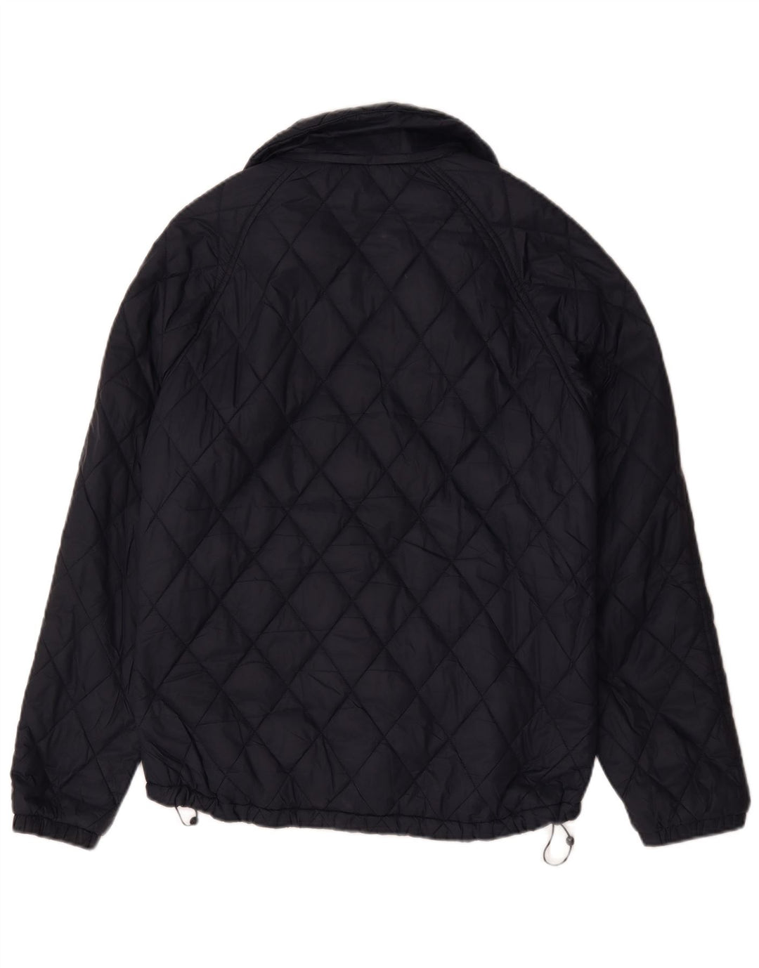 Jack Wills Herren Steppjacke UK 38 Medium Marineblau Nylon