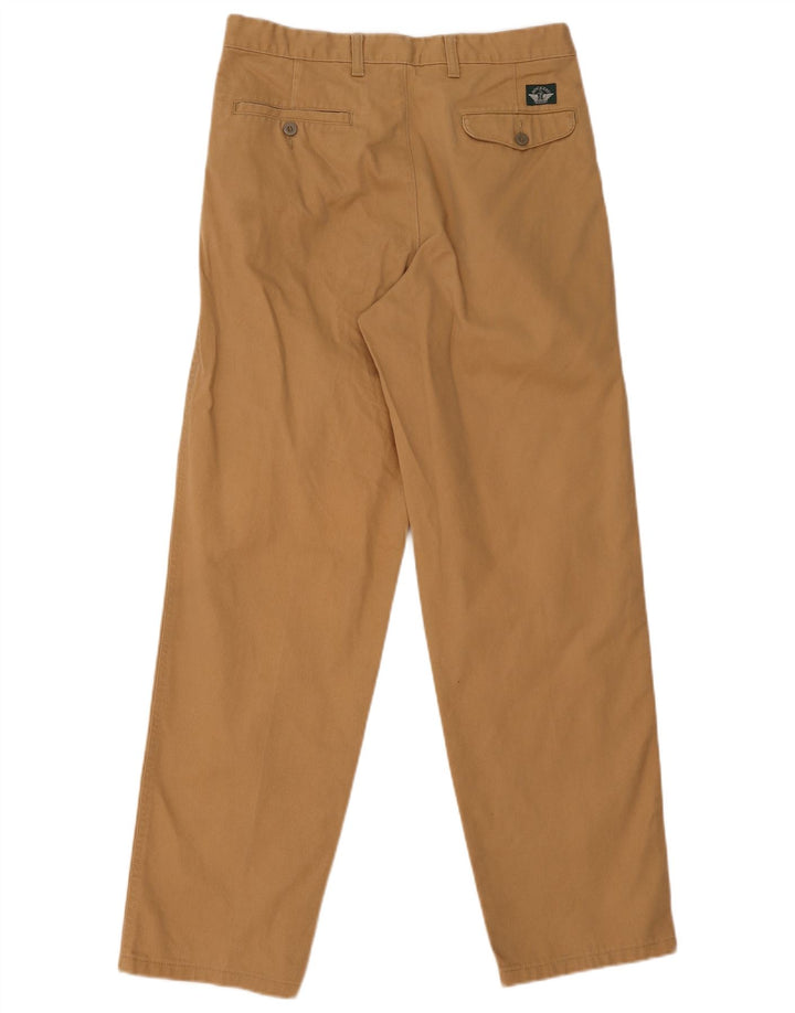 Dockers Herren Pegged Chino Hose W32 L31 Braun