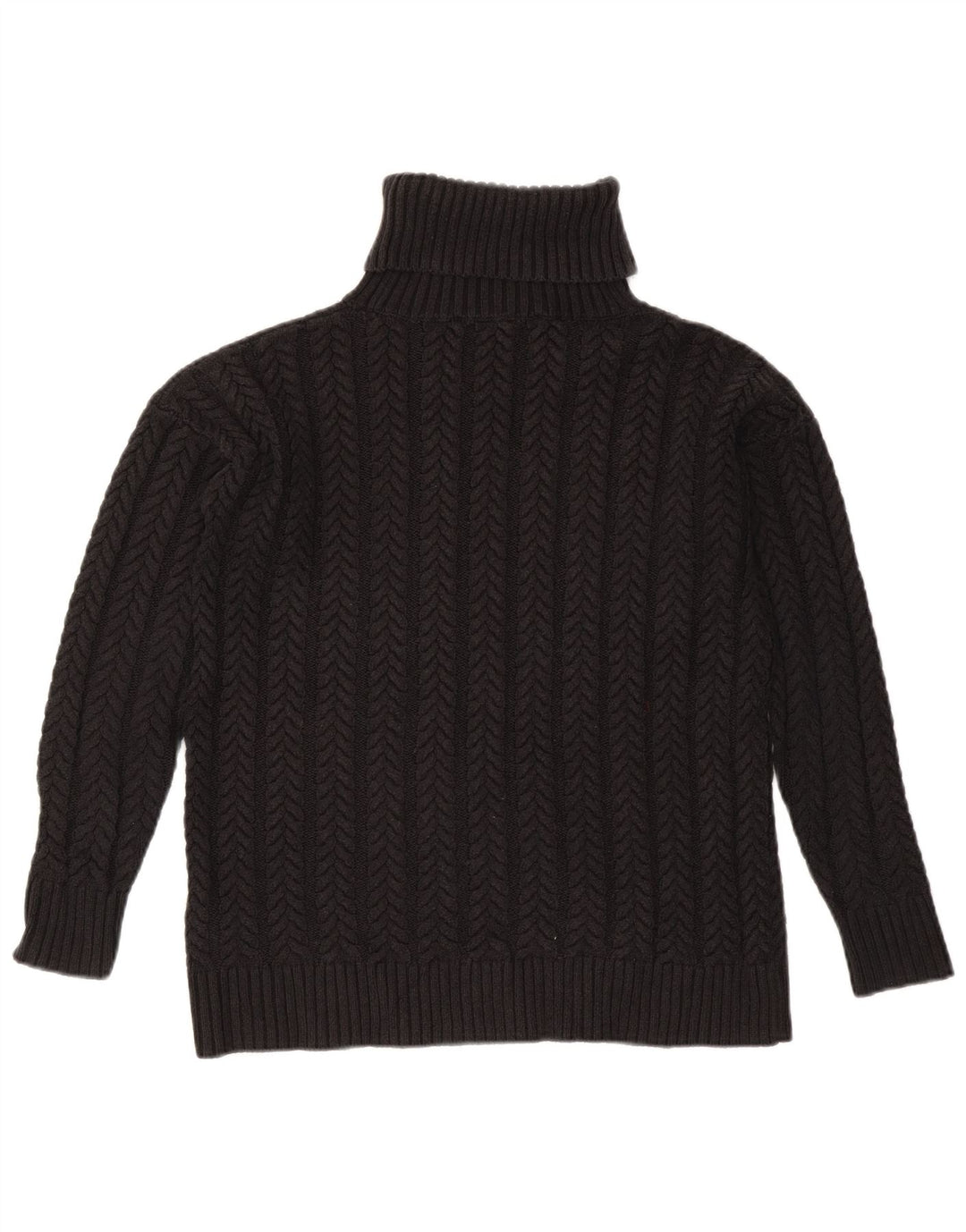 FRENCH CONNECTION Damen-Pullover, übergroß, Rollkragenpullover, Gr. 6, XS, Schwarz