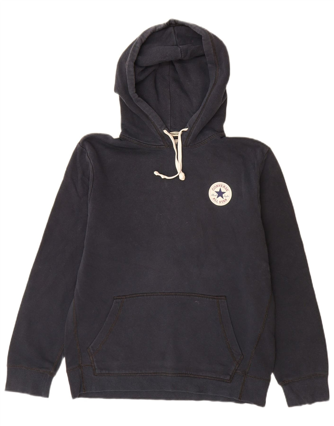 Converse Herren-Kapuzenpullover, klein, marineblau, Baumwolle