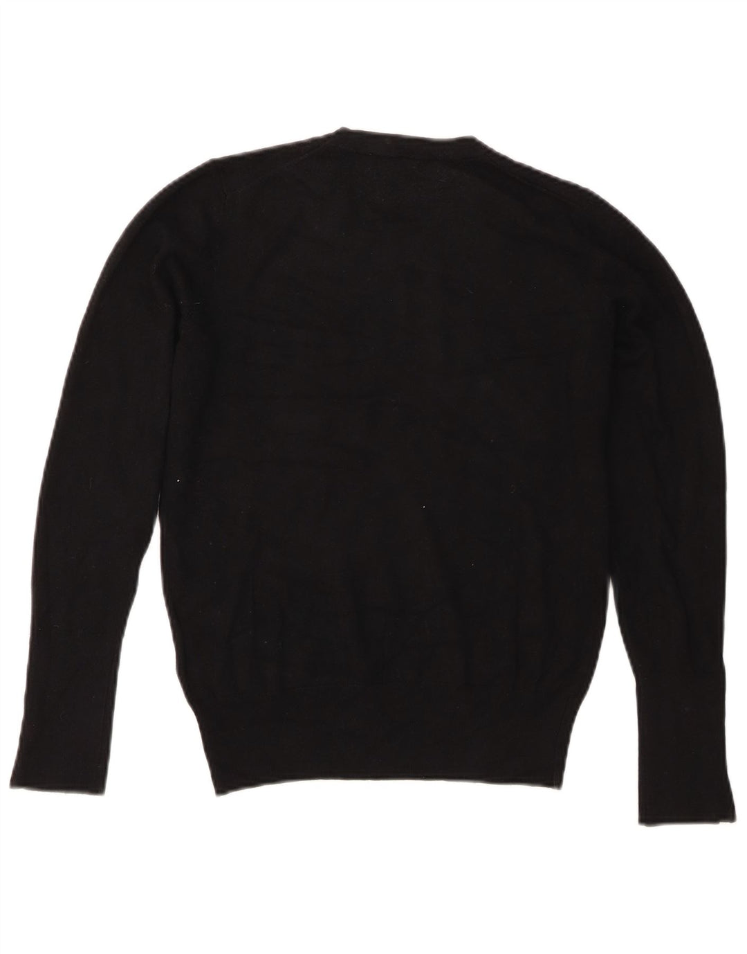 Zara Damen-Pullover mit Rundhalsausschnitt, Gr. 42, Größe L, Schwarz