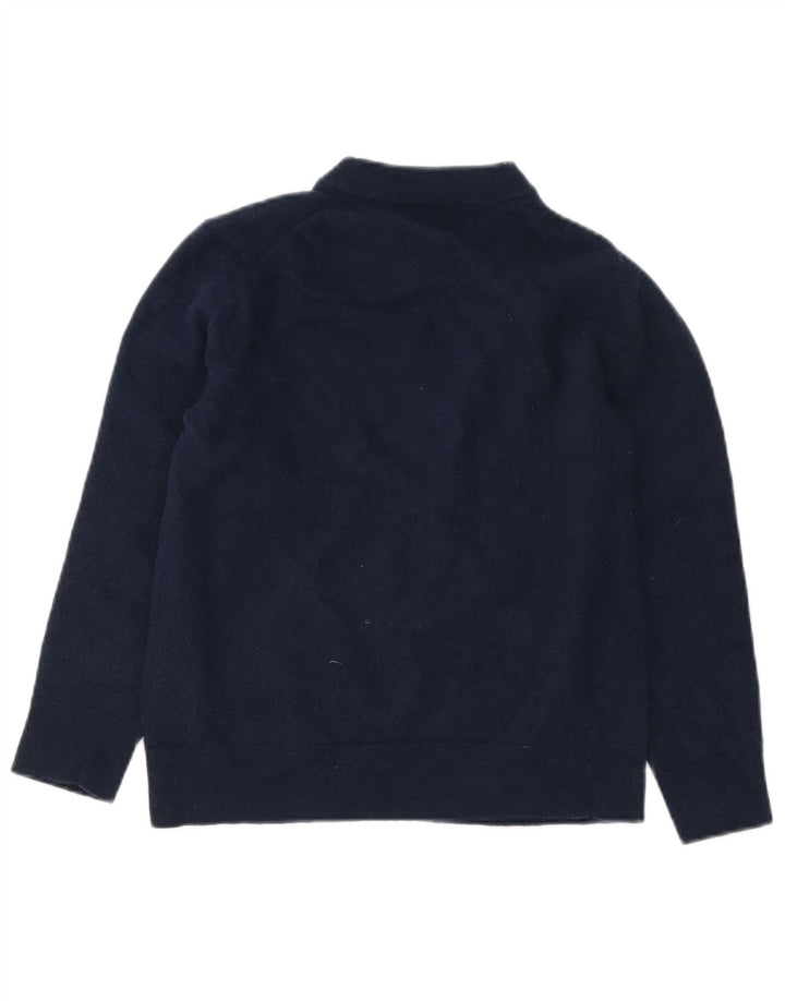 Gant Rollkragenpullover für Jungen, 11–12 Jahre, marineblaue Lammwolle