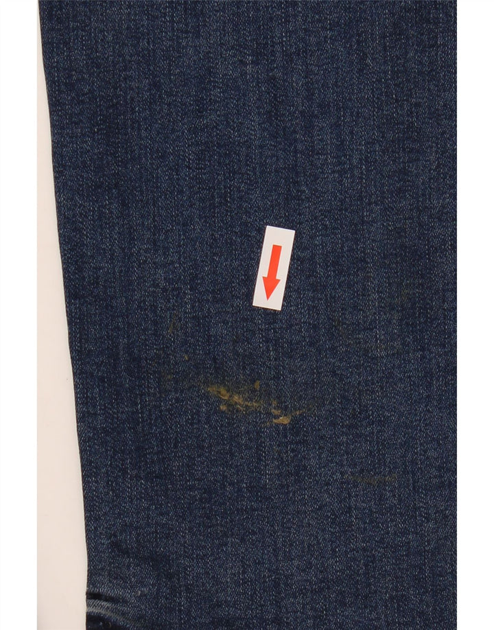 Superdry Damen Skinny Jeans W32 L32 Blaue Baumwolle