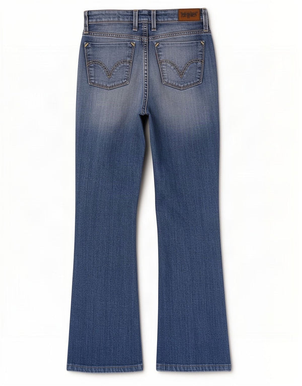 Levi's Damen 629 Bootcut Jeans W28 L30 Blau