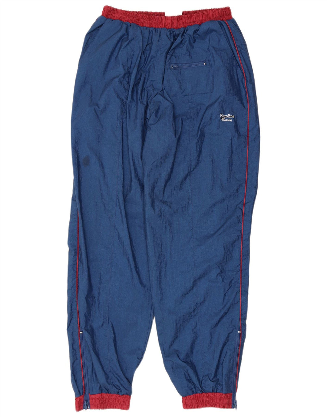 Vintage Herren-Trainingsanzug in Übergröße, mittelgroß, Marineblau, Farbblock