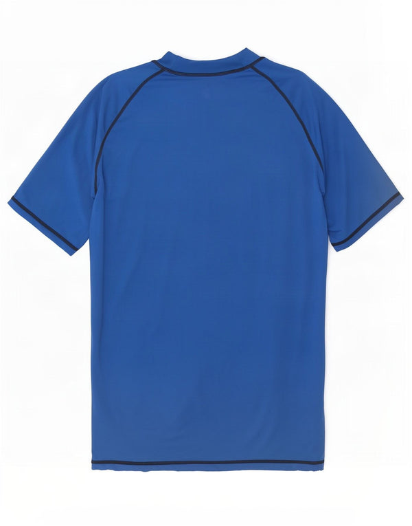 Mountain Warehouse Herren-T-Shirt-Oberteil XL, blaues Polyamid