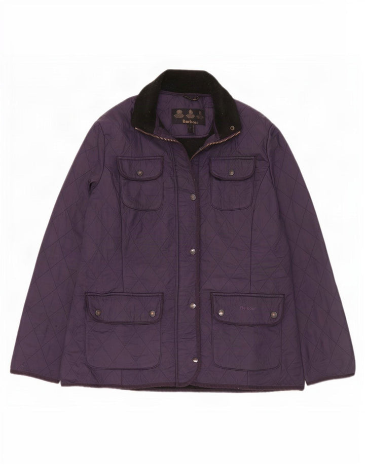Barbour Damen Steppjacke UK 16 Large Marineblau