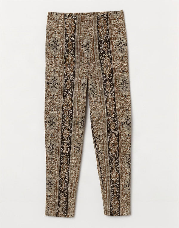 Oktavia Damen Freizeithose UK 12 Medium W26 L30 Mehrfarbig Paisley