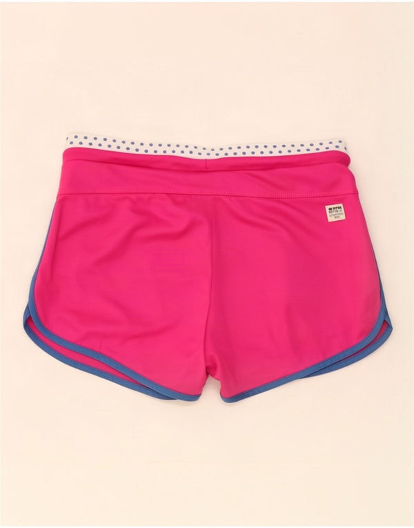 Errea Damen Graphic Sport Shorts UK 14 Mittelrosa gepunktet