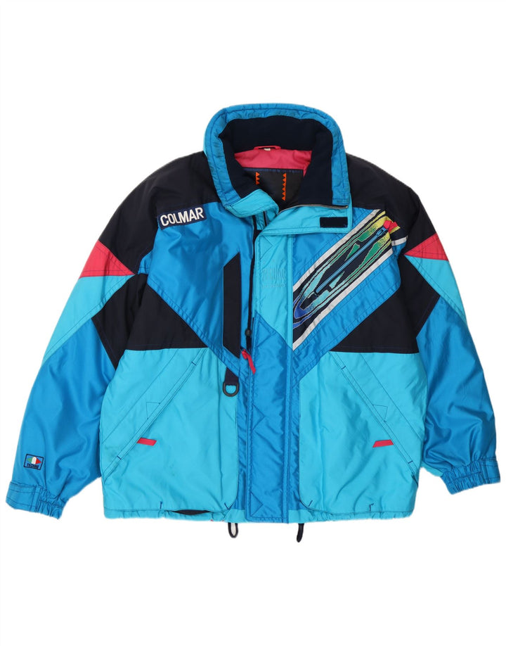 Colmar Herren Skijacke IT 52 Large Blau Colourblock Polyamid
