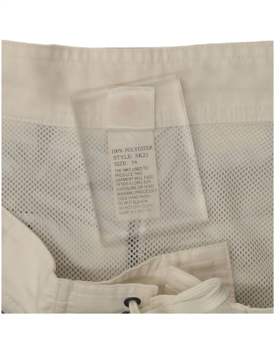 Sundek Herren-Badeshorts, groß, marineblaues Blumenmuster, Polyester