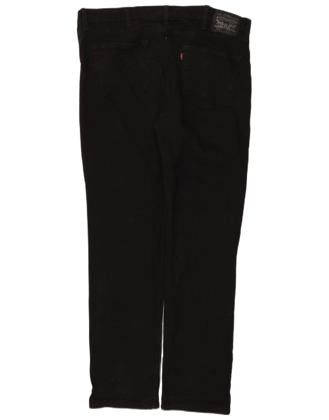 Levi's Herren 511 Slim Jeans W38 L32 schwarze Baumwolle