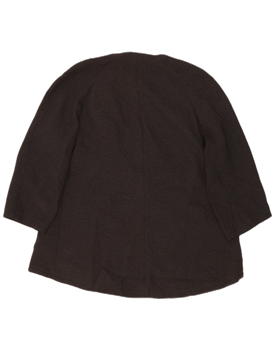 MARKS & SPENCER Offene Damen-Blazerjacke mit 3/4-Ärmeln, Gr. 10, Schwarz