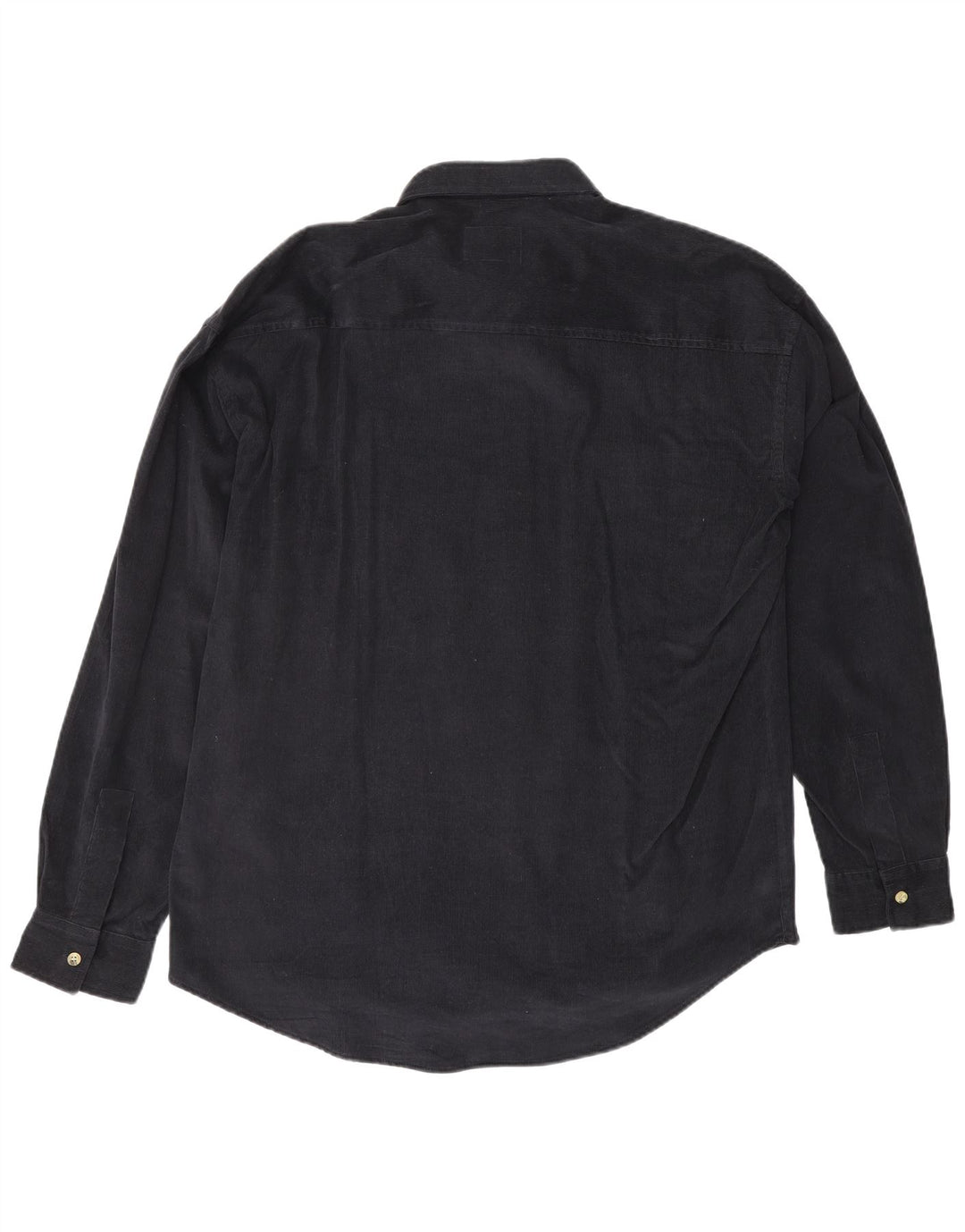 BRUGI Herren-Cordhemd, mittelgroß, Marineblau, Acryl