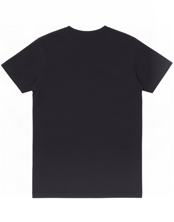Diesel Mens Graphic T-Shirt Top Large Navy Blue Cotton