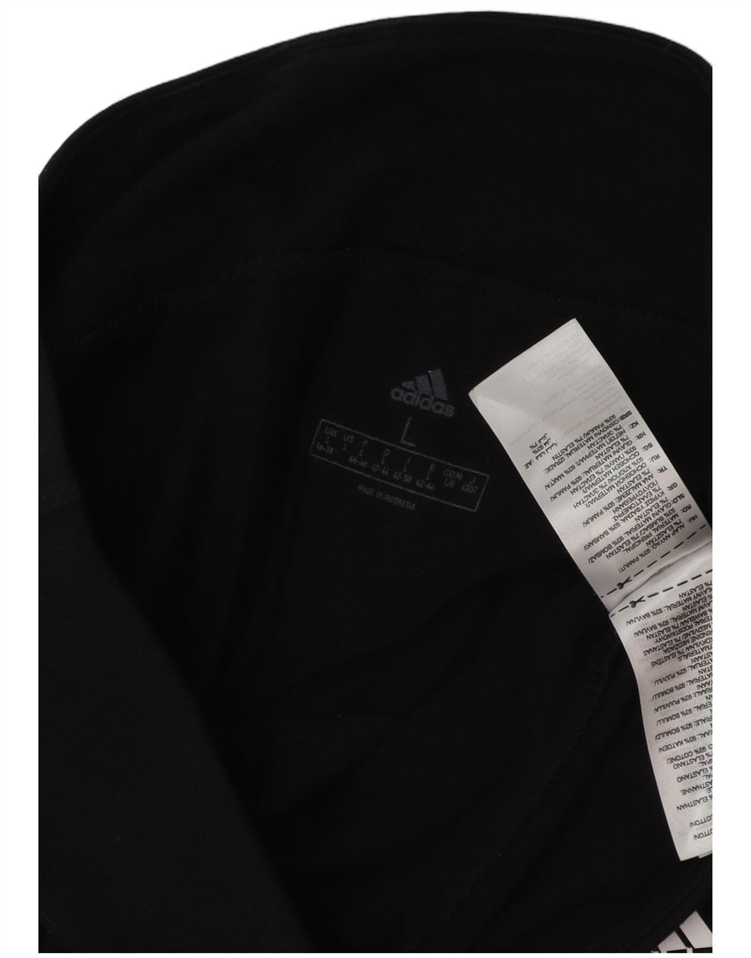 ADIDAS Damen Graphic Leggings UK 16/18 Große schwarze Baumwolle