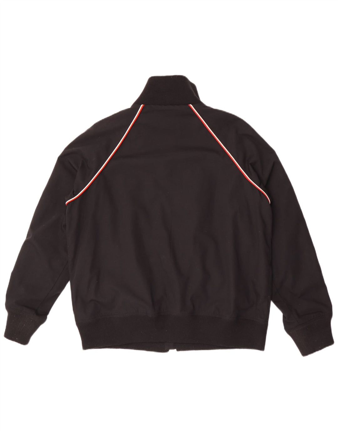 Jack & Jones Herren-Bomberjacke mit Grafik, UK 42, XL, Schwarz, Polyester